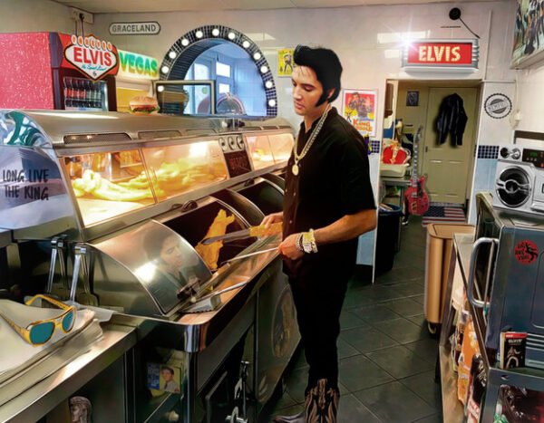 Chip Shop Elvis by Dirty Hans