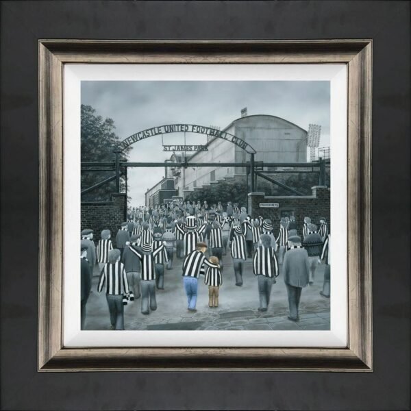 Here Goes Son - Canvas by Leigh Lambert