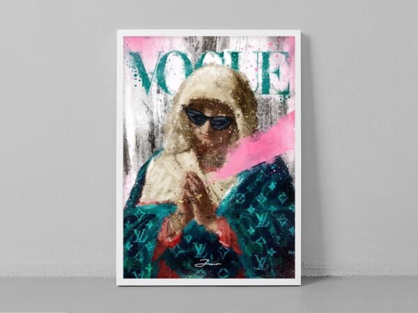 Vogue - V Mary (Print Only) by Art By JMR