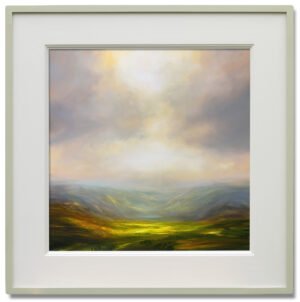 Retreating Mist over the Valley by Harry Brioche