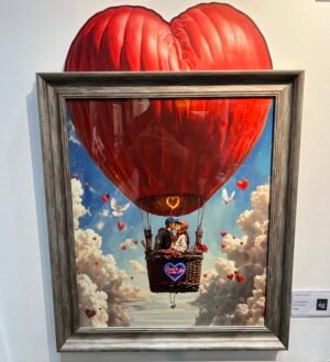 Love Is In The Air (Deluxe Canvas) by Dirty Hans