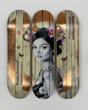 Kodachrome II – Skate Deck Trio by Gareth Tristan Evans