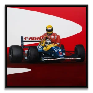 Mansell x Senna - Taxi Home by James Stevens